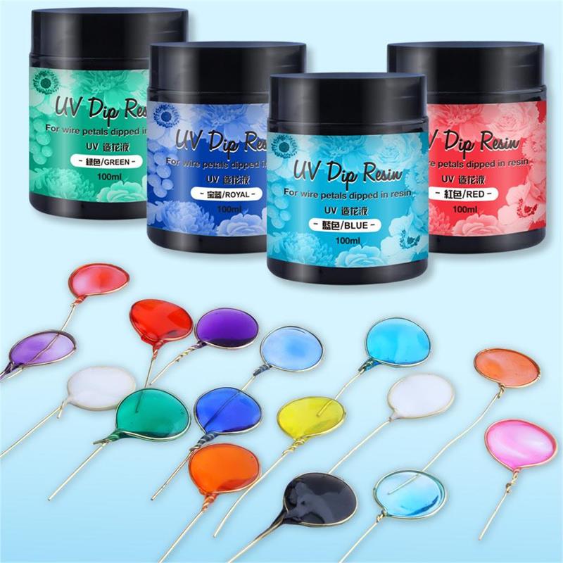 Flower Preservation Resin - Cola de resina uv dip 100ml