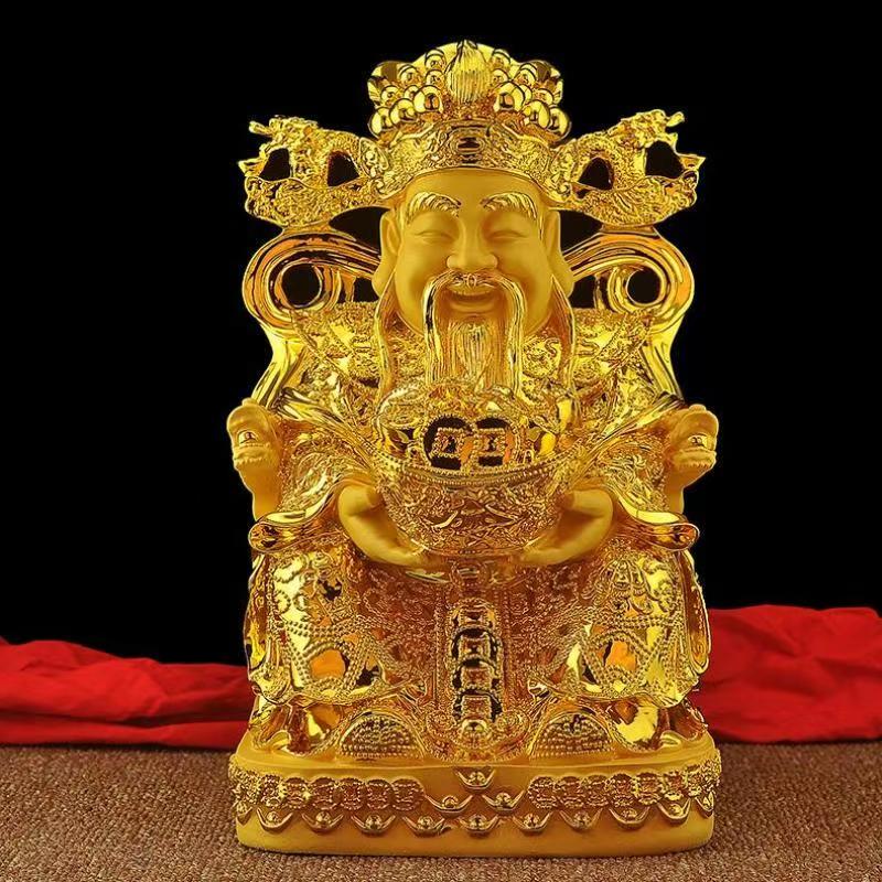 Resin Crafts - Estátua de Resina do Deus da