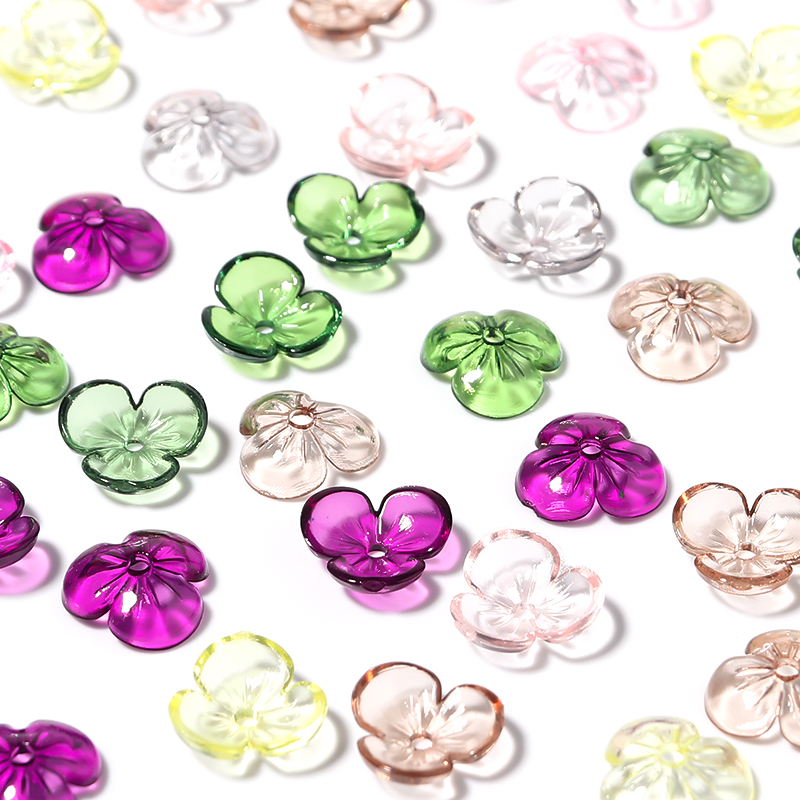 Flower Preservation Resin - 20 pçs/lote transparente resina pétala contas