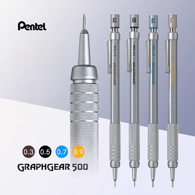 Pentel Pen Energel - 1pc pentel graphgear 500 desenho lápis