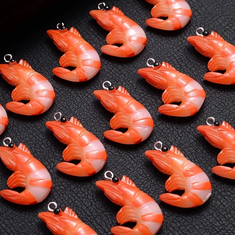 Resin Craft Supplies - 10 Peças de Pingentes 3D Simulados