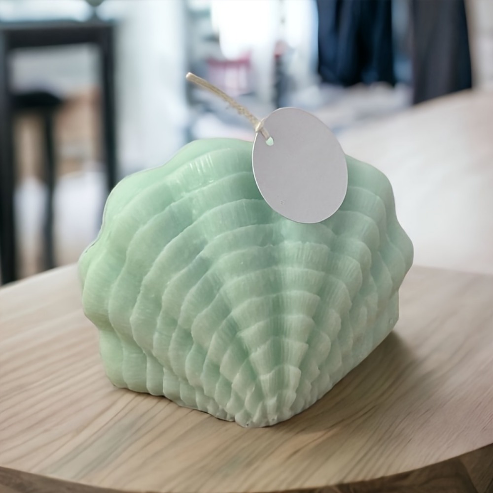 Molde de vela de concha de sil - Resin Ocean Wave Mold avaliação e preço