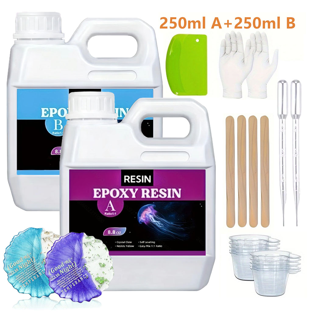 Kit de Resina Epóxi Transparen - Resin Jewelry Kit avaliação e preço