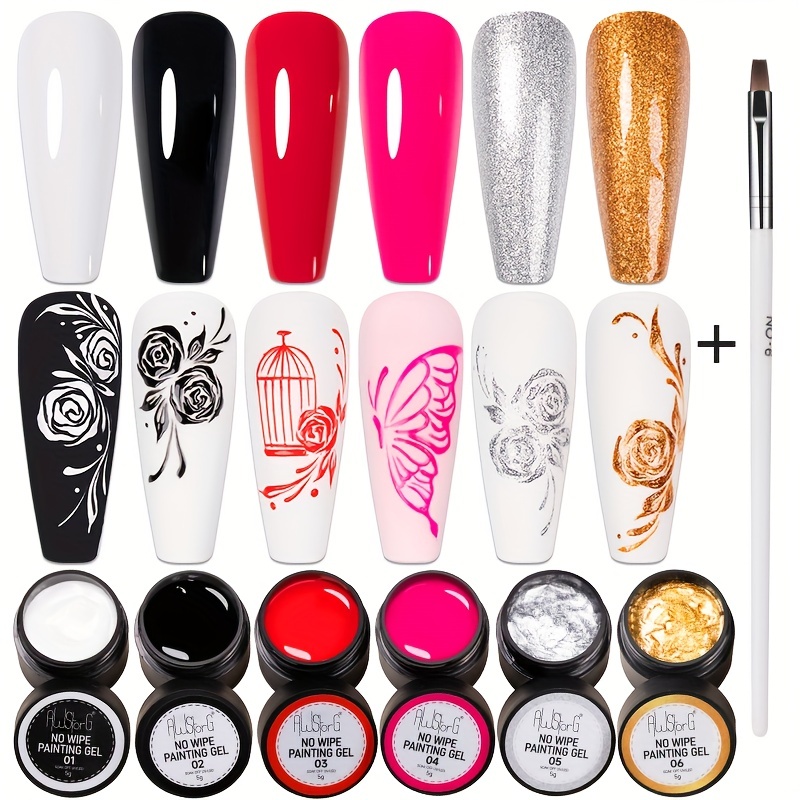 Awstorg 7 pçs/set não fluindo  - Resin Glitter Pack avaliação e preço