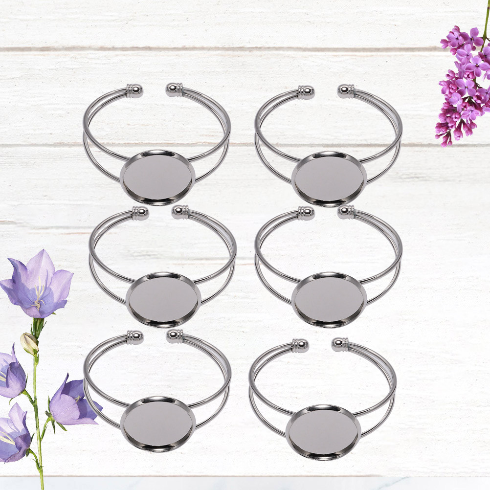 6 unidades de base para pulsei - Resin Crafts Diy avaliação e preço