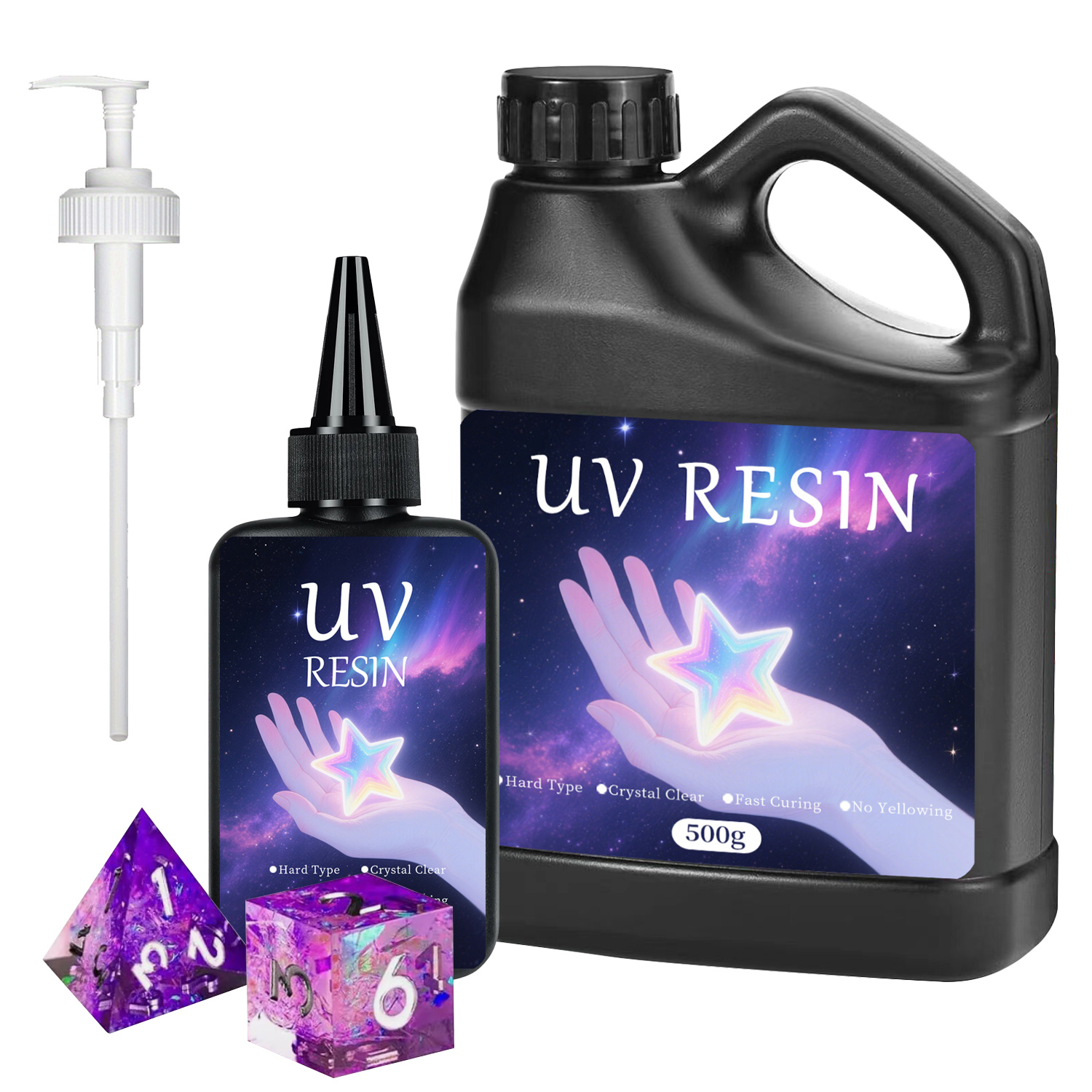 Kit de resina UV com ferrament - Epoxy Uv Resin Kit avaliação e preço