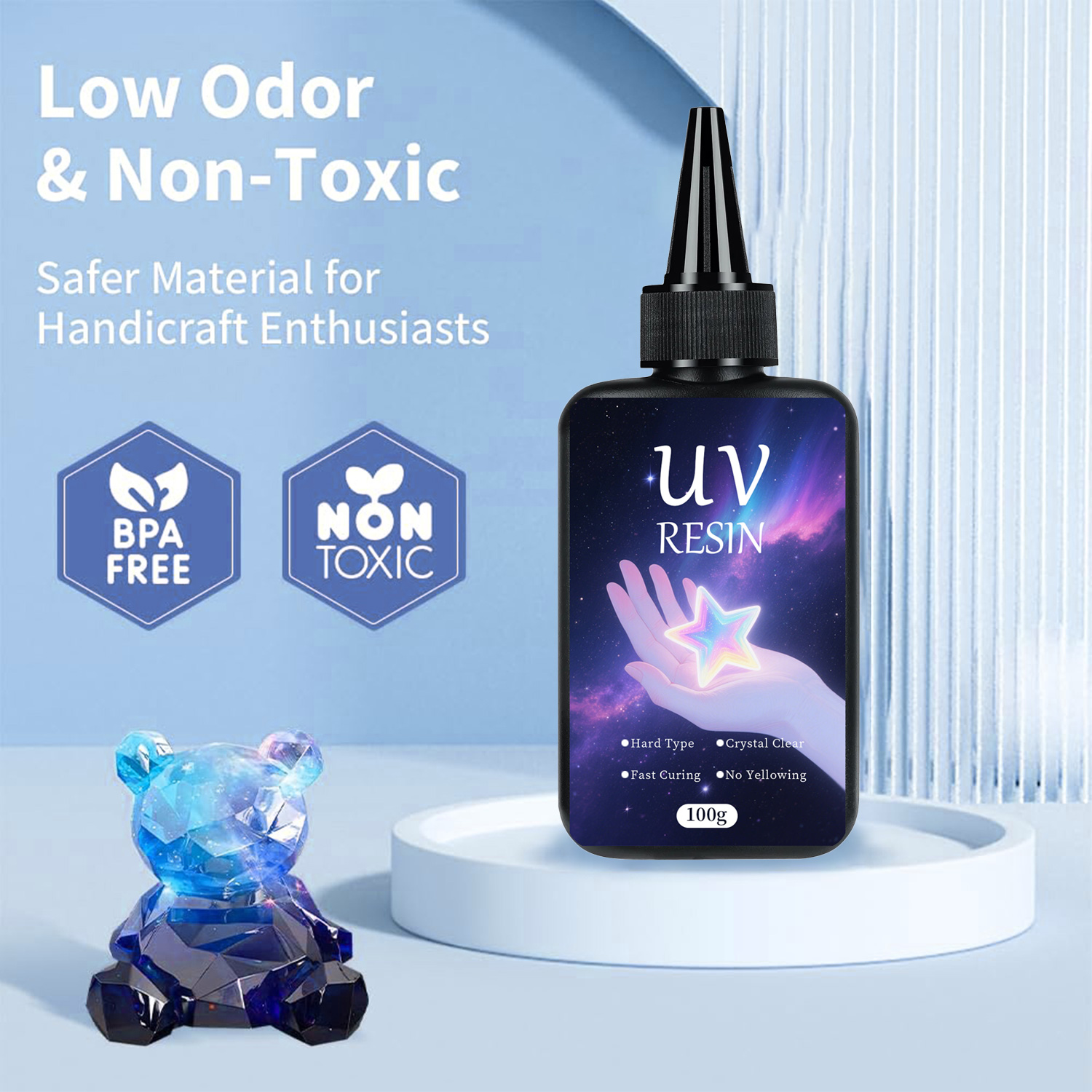 Kit de resina UV com ferrament - Epoxy Uv Resin Kit avaliação e preço