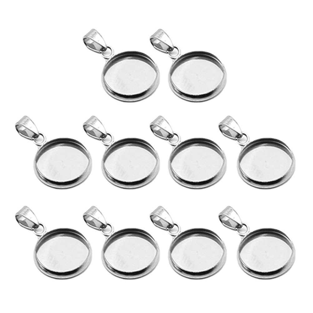 20 Peças de Bases Redondas de  - Resin Crafts Diy avaliação e preço