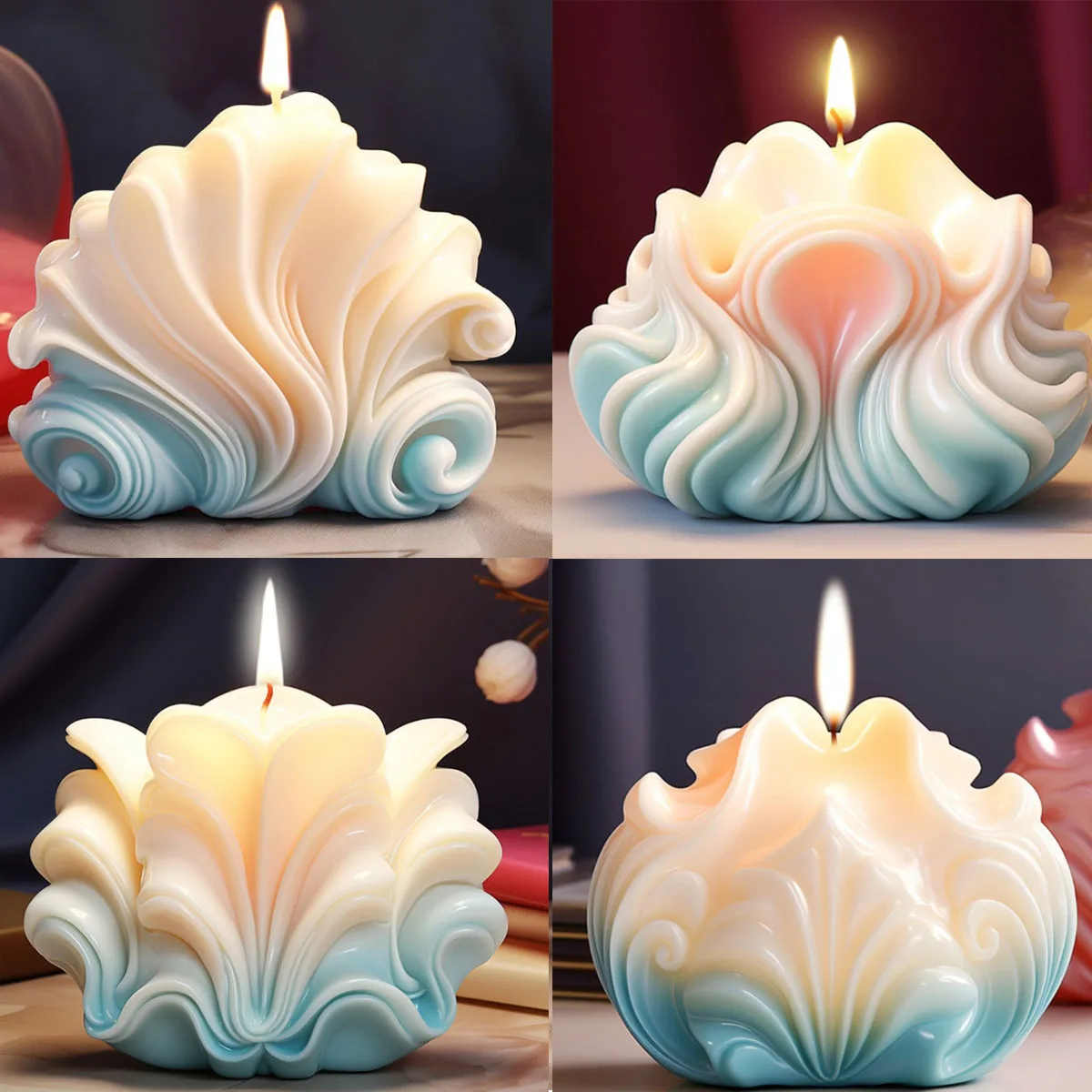 Molde de Silicone Grande para  - Resin Ocean Wave Mold avaliação e preço