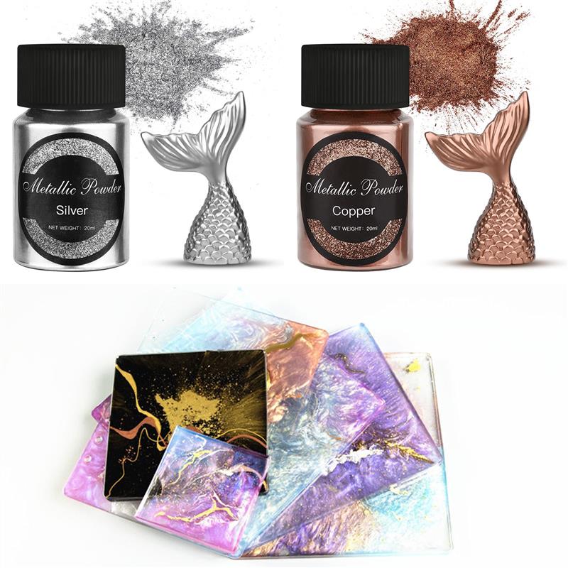 20 ml shimmer metálico ouro pr - Resin Pigment Set avaliação e preço