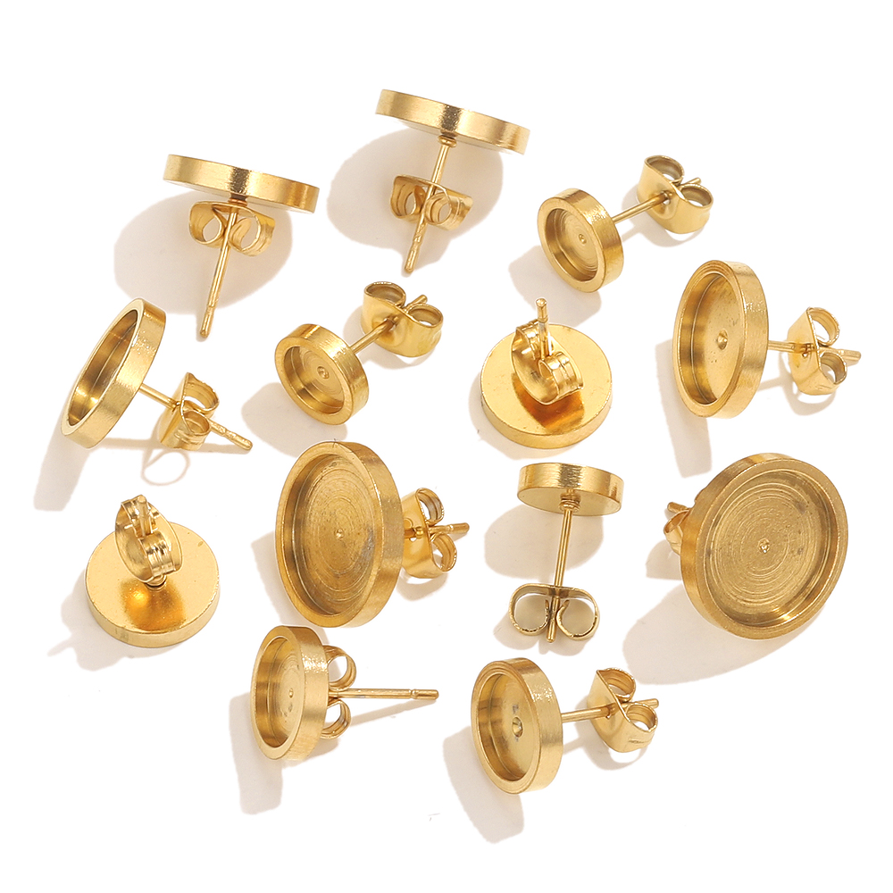 10 pçs de aço inoxidável ouro  - Resin Jewelry Kit avaliação e preço
